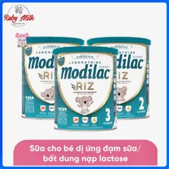 Sữa Modilac Expert Riz Lon 800g - Dành Riêng Cho Bé Dị Ứng Đạm Bò