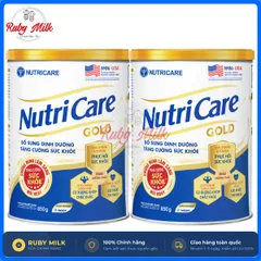 Combo 2 Lon Sữa Bột Nutricare Gold Lon 850g Phục Hồi Sức Khỏe