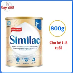 Sữa Similac 5G số 1+ lon Lon 800g (Cho bé 1-2 tuổi)