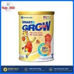 Sữa Bột Smarta Grow Opti 1+ Lon 850g Phát Triển Chiều Cao Cho Bé (Mẫu mới)