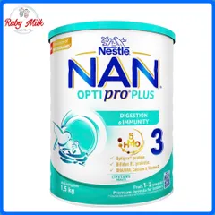 Sữa Bột Nan Optipro số 3 lon 1.5kg Cho bé 1-2 tuổi