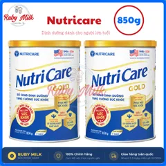 [Combo 2 Lon] Sữa Bột Nutricare Gold Lon 850G Giúp Tăng Cường Chức Năng Cơ Xương Khớp