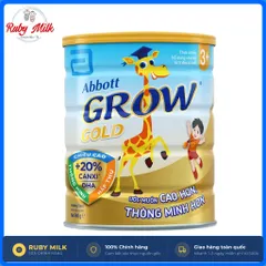 Sữa Abbott Grow Gold 3+ hương vani 800g cho bé 3 - 6 tuổi (giao bao bì ngẫu nhiên)