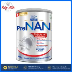 Sữa Bột Pre Nan Hà Lan Cho Trẻ Nhẹ Cân Thiếu Tháng Cải Thiện Thể Chất Giảm Táo Bón Cho Bé Lon 380g