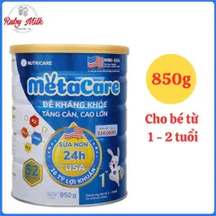 Sữa Bột MetaCare Eco 1+ Lon 800g (Cho bé 1 - 2 Tuổi)