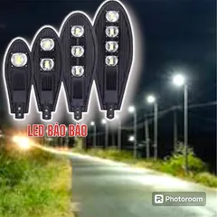 Đèn đường led cao áp 220v Cao cấp siêu sáng 50w 100w 150w 200w thắp sáng đường nông thôn ,quốc lộ sân vườn BH 2 năm
