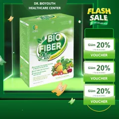 Ống uống BIO FIBER Plus Bổ sung chất xơ tự nhiên cho cơ thể. Hỗ trợ tăng cường hấp thu Cải thiện tình trạng táo bón