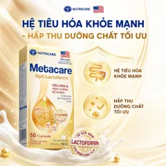 Combo 3 Lốc Sữa Nước Metacare Opti Lactoferrin - Tăng Cường Đề Kháng, Tiêu Hóa Khỏe Cho Bé Yêu