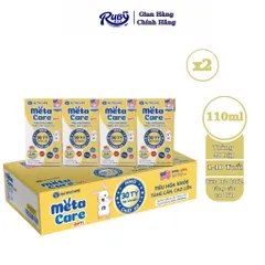 Combo 2 Thùng 48 hộp sữa bột pha sẵn Nutricare Metacare Opti 110ml tiêu hóa khỏe, tăng cân, cao lớn