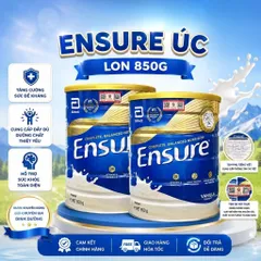 [DATE XA] Sữa Ensure Úc 850g nhập khẩu chính hãng, bổ sung dinh dưỡng cho người lớn tuổi - Rubymilk276
