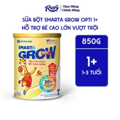 Sữa Bột Nutricare SMARTA GROW OPTI 1+ Bé Tăng Chiều Cao Phát Triển Trí Não Tăng Cân Tăng Sức Đề Kháng Cho Bé Từ 1 Tuổi