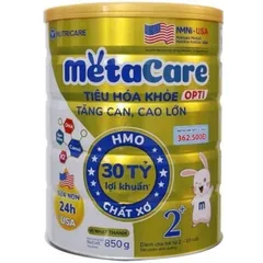 [Date Mới Nhất] Sữa Bột Metacare OPTI  0+,1+,2+ 850g