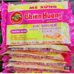 5 gói Mè xửng Thiên Hương hồng 250g, đặc sản Huế, date luôn mới