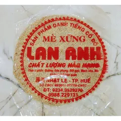 3 miếng  Mè xửng tròn Lan Anh, đặc sản Huế
