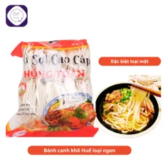 5 gói  Bánh canh khô đặc sản Huế loại ngon, (Mì sợi /mì vắt)
