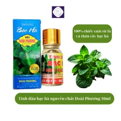 Tinh dầu bạc hà nguyên chất Hoài Phương 10ml