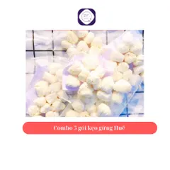 10 gói kẹo gừng Huế, kẹo truyền thống Huế, date luôn mới