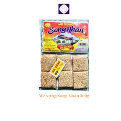 (Chính hãng) Mè xửng Song Nhân 300g, miếng mè dày cộm, đặc sản Huế, date luôn mới