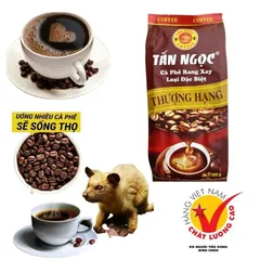 Gu mạnh vị đậm (500gr) Cà phê moka ban mê thuột rang xay pha phin siêu ngon