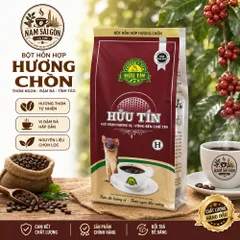 Cà Phê Hữu Tín Nâu Hương Chồn 500g - Rang Xay Nguyên Chất, Đậm Đà, Pha Phin Chuẩn Gu