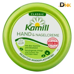 Kem dưỡng tay và móng Kamill Classic 150ml hoa cúc hữu cơ, Đức