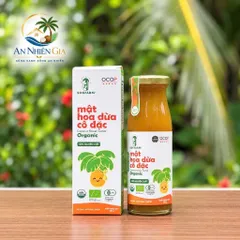 Mật hoa dừa cô đặc hữu cơ Sokfarm 250g cho trẻ em