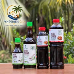 Nước tương mật hoa dừa hữu cơ Sokfarm - Nước tương không đậu nành.