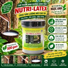 NUTRI-LATEX – CHẾ PHẨM DINH DƯỠNG TĂNG SẢN LƯỢNG MỦ CAO SU