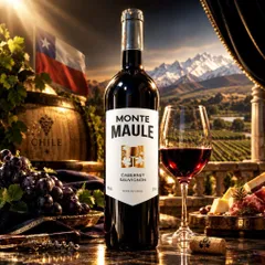 Vang ChiLe Monte Maule Cabernet 13%độ Chai 750mill - Vang Đà Lạt Ladofoods