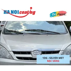 Bình sơn Xịt Xóa Vết Xước Xe Ô tô TOYOTA INNOVA Màu BẠC SÁNG Code 1D6 - SILVER MET chính hãng DR.PAINT