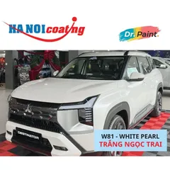 Bình Xịt Xóa Vết Xước Xe MITSUBISHI DESTINATOR Màu TRẮNG NGỌC TRAI code W81 - WHITE PEARL chính hãng DR.PAINT