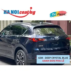 Bình sơn Xịt Xóa Vết Xước Xe Ô tô MAZDA CX-5 Màu Xanh Đen Pha Lê Code 42M - DEEP CRYSTAL BLUE chính hãng DR.PAINT