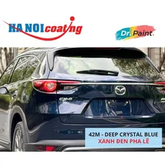 Bình sơn Xịt Xóa Vết Xước Xe Ô tô MAZDA CX-8 Màu Xanh Đen Pha Lê Code 42M - DEEP CRYSTAL BLUE chính hãng DR.PAINT