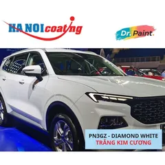 Bình sơn Xịt Xóa Vết Xước xe Ô tô FORD TERRITORY Màu TRẮNG KIM CƯƠNG Code PN3GZ - DIAMOND WHITE chính hãng DR.PAINT