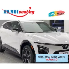 Bình sơn Xịt Xóa Vết Xước Xe Ô tô VINFAST VF8 màu Trắng Sứ mã màu WHA - BRAHMINY WHITE chính hãng DR.PAINT
