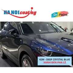 Bình sơn Xịt Xóa Vết Xước Xe Ô tô MAZDA CX-30 Màu Xanh Đen Pha Lê Code 42M - DEEP CRYSTAL BLUE chính hãng DR.PAINT
