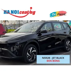 Bình sơn Xịt Xóa Vết Xước cho xe Ô tô VINFAST LIMO GREEN màu Đen Bóng mã màu N5R2B - JET BLACK chính hãng DR.PAINT