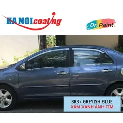 Bình Xịt Xóa Vết Xước xe TOYOTA VIOS màu XÁM XANH ÁNH TÍM mã màu 8R3 - GREYISH BLUE chính hãng DR.PAINT