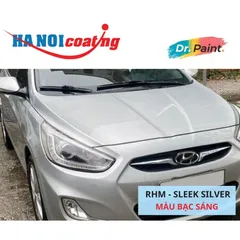 Bình sơn Xịt Xóa Vết Xước Xe Ô tô HYUNDAI ACCENT Màu BẠC SÁNG code RHM - SLEEK SILVER chính hãng DR.PAINT