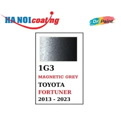 Sơn Xịt Xóa Vết Xước cho xe TOYOTA FORTUNER Màu XÁM ĐẬM code 1G3 - MAGNETIC GREY chính hãng DR.PAINT