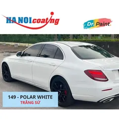 Bình sơn Xịt Xóa Vết Xước Xe Ô tô MERCEDES E250 Màu TRẮNG SỨ code 149 - POLAR WHITE chính hãng DR.PAINT