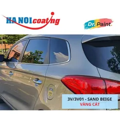 Bình sơn Xịt Xóa Vết Xước Xe Ô tô KIA RONDO Màu VÀNG CÁT Code 3V - SAND BEIGE chính hãng DR.PAINT