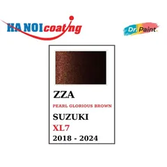 Bình sơn Xịt Xóa Vết Xước Xe Ô tô SUZUKI XL7 Màu NÂU ÁNH KIM code ZZA - PEARL GLORIOUS BROWN chính hãng DR.PAINT