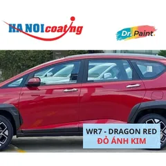 Bình sơn Xịt Xóa Vết Xước Xe Ô tô HYUNDAI STARGAZER Màu ĐỎ ÁNH KIM code WR7 - DRAGON RED chính hãng DR.PAINT