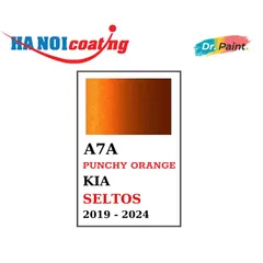 Bình sơn Xịt Xóa Vết Xước Xe Ô tô KIA SELTOS Màu CAM ÁNH KIM code A7A - PUNCHY ORANGE chính hãng DR.PAINT