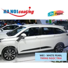 COMBO 2 Bình Xịt Xóa Vết Xước Xe MITSUBISHI XPANDER Màu TRẮNG NGỌC TRAI code W81 - WHITE PEARL chính hãng DR.PAINT
