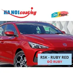 Bình sơn Xịt Xóa Vết Xước Xe Ô tô MG 3 Màu ĐỎ ÁNH KIM Code RSK - RUBY RED chính hãng DR.PAINT