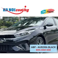 Bình sơn Xịt Xóa Vết Xước Xe Ô tô KIA K3 Màu ĐEN ÁNH KIM code ABP - AURORA BLACK chính hãng DR.PAINT