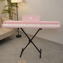 ĐÀN PIANO PINK VT02 - HIẾU ÂM NHẠC - TẶNG FULL PHỤ KIỆN + KHOÁ HỌC ONLINE