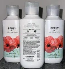 Bath & Body Works Poppy Shower Gel Sữa tắm dưỡng ẩm da toàn thân 295ml Chính Hãng Mỹ